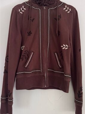 ✨RARE VINTAGE Y2K STATEMENT JACKET — COZY, UNIQUE & EYE-CATCHING ✨